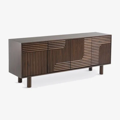 La Redoute Sevan Solid Pine 4-Door Sideboard