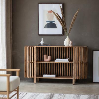 La Redoute Harora Slatted Wood Sideboard