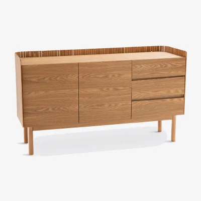 La Redoute Latti Sideboard with 2 Doors and 3 Drawers