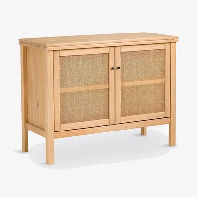 La Redoute Gabin Pine & Cane Sideboard