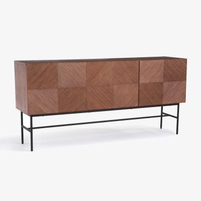 La Redoute Jerem Oak Veneered Textured Sideboard