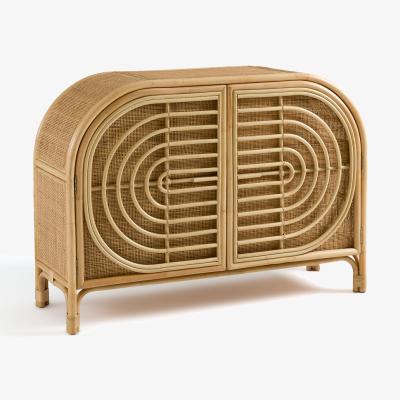 La Redoute Gocco 2-Door Rattan Sideboard