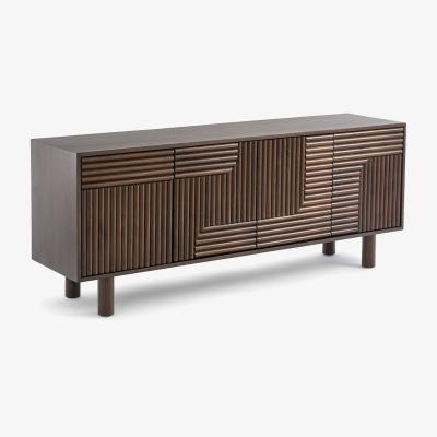 La Redoute Sevan Solid Pine 4-Door Sideboard