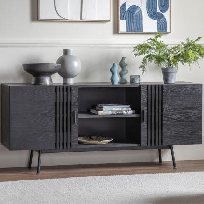 La Redoute Bokaro Large Slatted Oak Sideboard