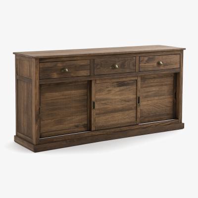 La Redoute Lunja Solid Pine Triple Sideboard