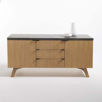La Redoute CONCRITE Sideboard with 2 Doors & 3 Drawers