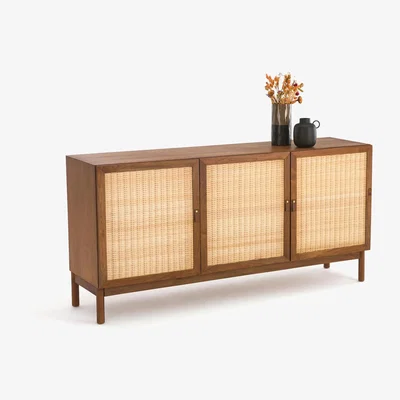 La Redoute Patxi Teak & Rattan Sideboard