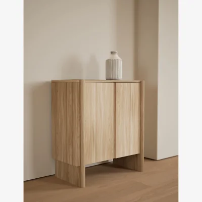 Marks & Spencer M&S Cove Compact 2 Door Sideboard Natural