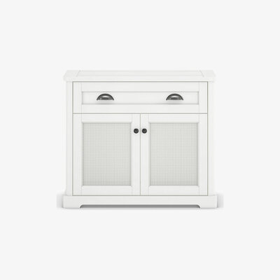 Marks & Spencer M&S Willow 2 Door Sideboard - 1SIZE - Soft White, Soft White