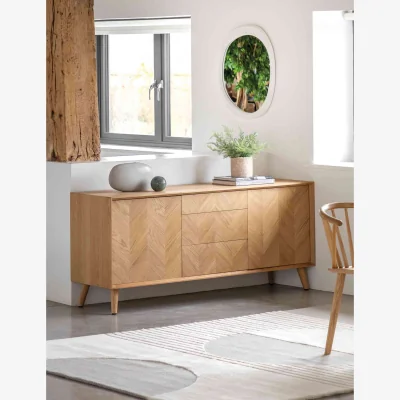 Marks & Spencer Gallery Direct Milano 2 Door Sideboard Natural