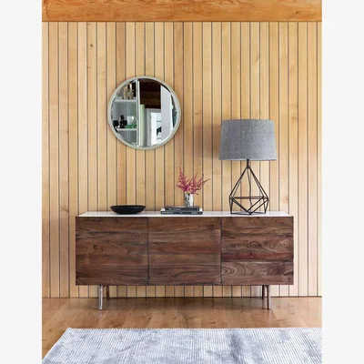 Marks & Spencer Gallery Direct Barcelona 2 Door Sideboard - Dark Brown, Dark Brown