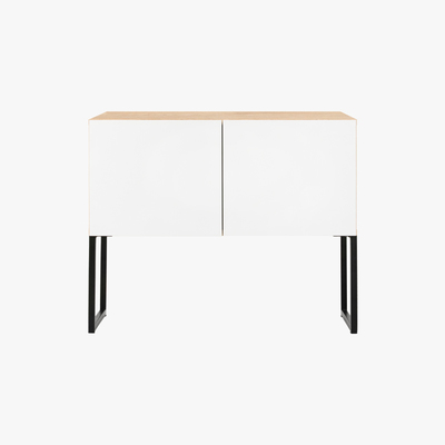 Made.com MADE Essentials Hopkins Sideboard, Oak and White