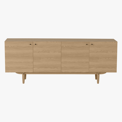 Made.com MADE Essentials Asger Wide Sideboard, Oak Effect
