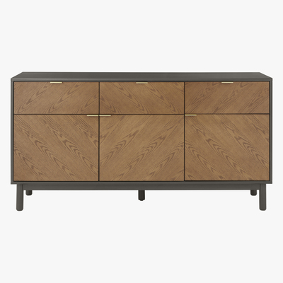 Made.com Belgrave Large Sideboard, Dark Stained Oak