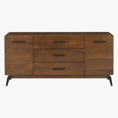Made.com Lucien large sideboard, Dark Mango Wood