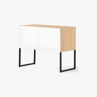 Made.com Hopkins Sideboard, Oak & White