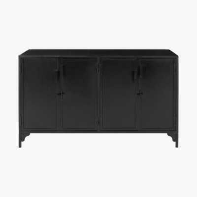 Made.com Rankin Sideboard, Black Metal