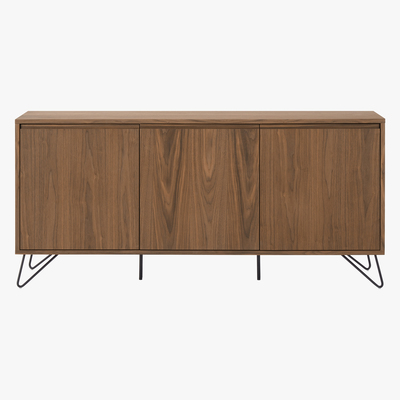 Made.com Cerian Sideboard, Walnut and Black