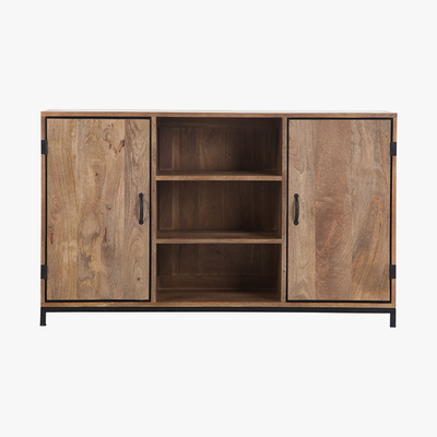 Made.com Lomond Sideboard, Black and Mango Wood
