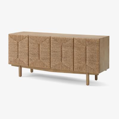 Made.com Livorno Sideboard, Woven Seagrass & Washed Pine