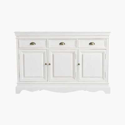 Maisons du Monde JOSÉPHINE - Paulownia Sideboard in White