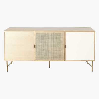Maisons du Monde Three-Tone 3-Door Sideboard Solstice