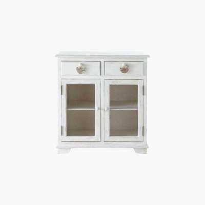 Maisons du Monde BASSE COUR - White Pine Wooden Larder