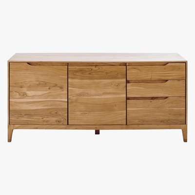 Maisons du Monde MALMO - Acacia Vintage 2-Door 3-Drawer Sideboard