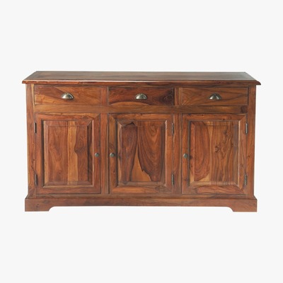 Maisons du Monde LUBÉRON - Stained solid sheesham wood sideboard W 150cm
