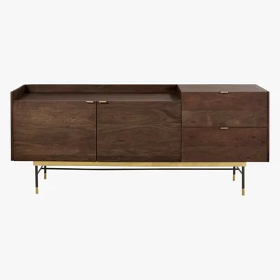 Maisons du Monde STERLING - Acacia Vintage 2-Door 2-Drawer Sideboard