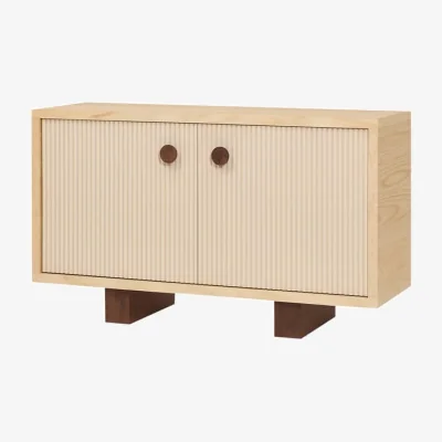 Made in Design Heju X Nobodinoz Dresser natural wood / W 120 x H 70 cm - NOBODINOZ