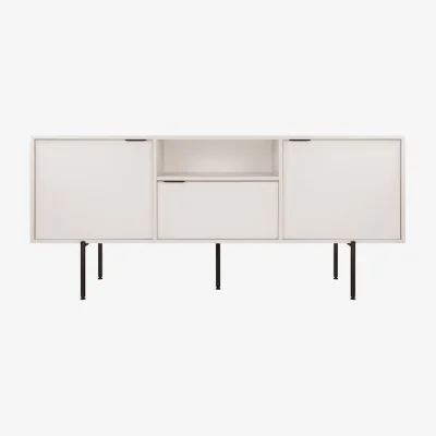 Made in Design Bau Dresser wood grey / L 180 x H 79 cm - NOO.MA