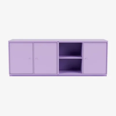 Made in Design Save Dresser wood purple / W 139.2 x D 38 x H 51 cm - MONTANA