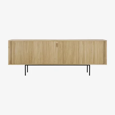 Nordic Nest Ethnicraft Roller Max sideboard Oak 224 cm