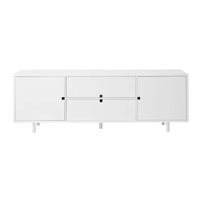 Nordic Nest 1898 Square media bench White