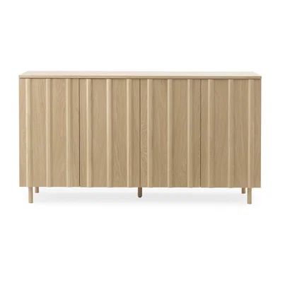 Nordic Nest Normann Copenhagen Rib sideboard 45x159 cm Oak
