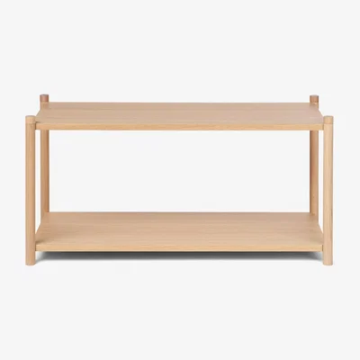 Nordic Nest Gejst Sceene bookcase F Light  oak