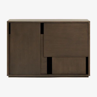Nordic Nest Design House Stockholm Layer sideboard Dark oak 120x82 cm