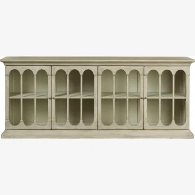 OKA OKA, Large Gustaf Sideboard - Light Grey, Sideboards, Pine Wood