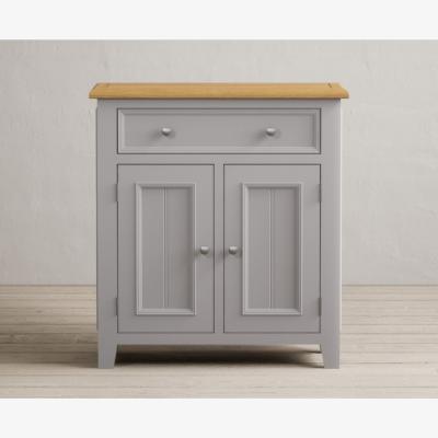 Oak&More Weymouth Oak and Light Grey Painted Hallway Sideboard