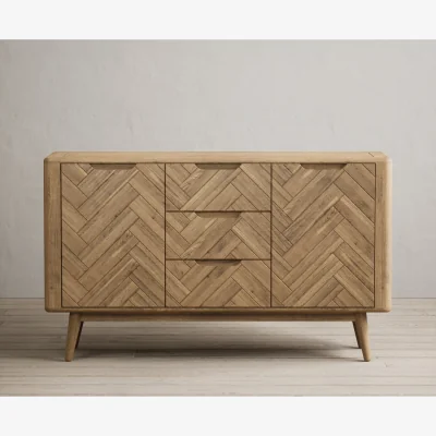 Oak&More Parven Solid Oak Large Sideboard