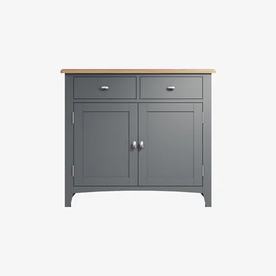 Oak&More Arlia Oak and Grey 2 Door Sideboard