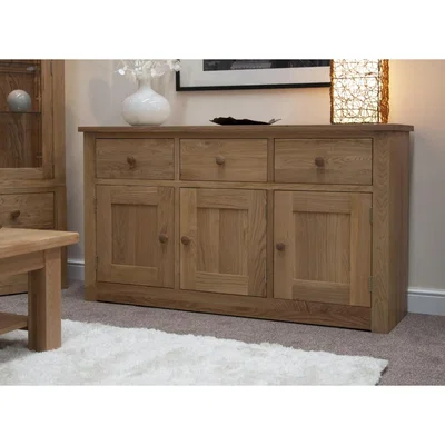Oak&More Messina 160cm Oak Sideboard