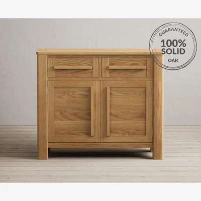 Oak&More Eclipse Solid Oak Small Sideboard