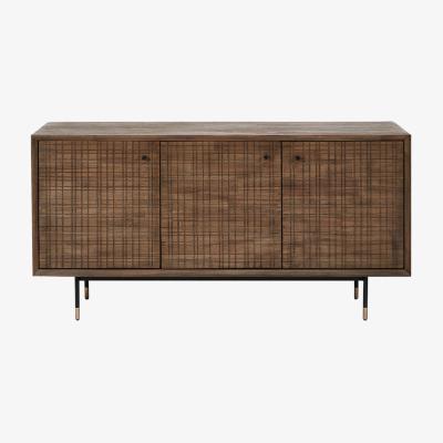Olivia's Olivia's Ava 3 Door Sideboard in Acacia Wood