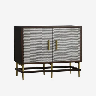Olivia's Andrew Martin Reuben Sideboard Black Grey