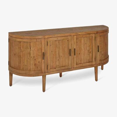 Olivia's Garden Trading Ashwell Curved Sideboard Natural
