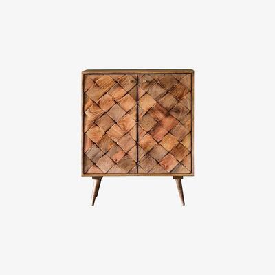 Olivia's Gallery Direct Tuscany 2 Door Sideboard Burnt Wax