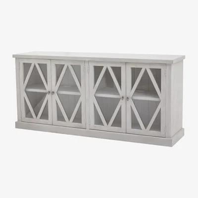 Olivia's Hill Interiors Stamford Plank Collection Four Door Sideboard