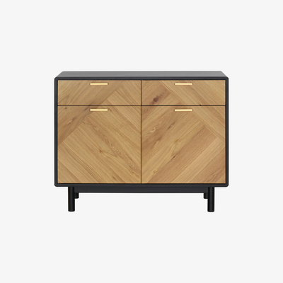 Out & Out Original Kensington – Light Oak Sideboard – 100cm